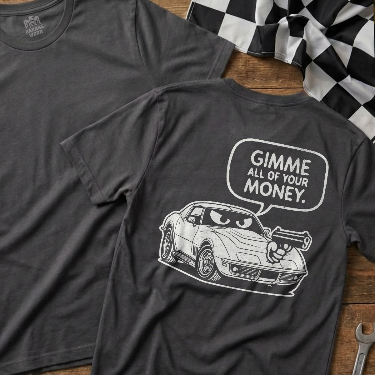 Charcoal | Full Back