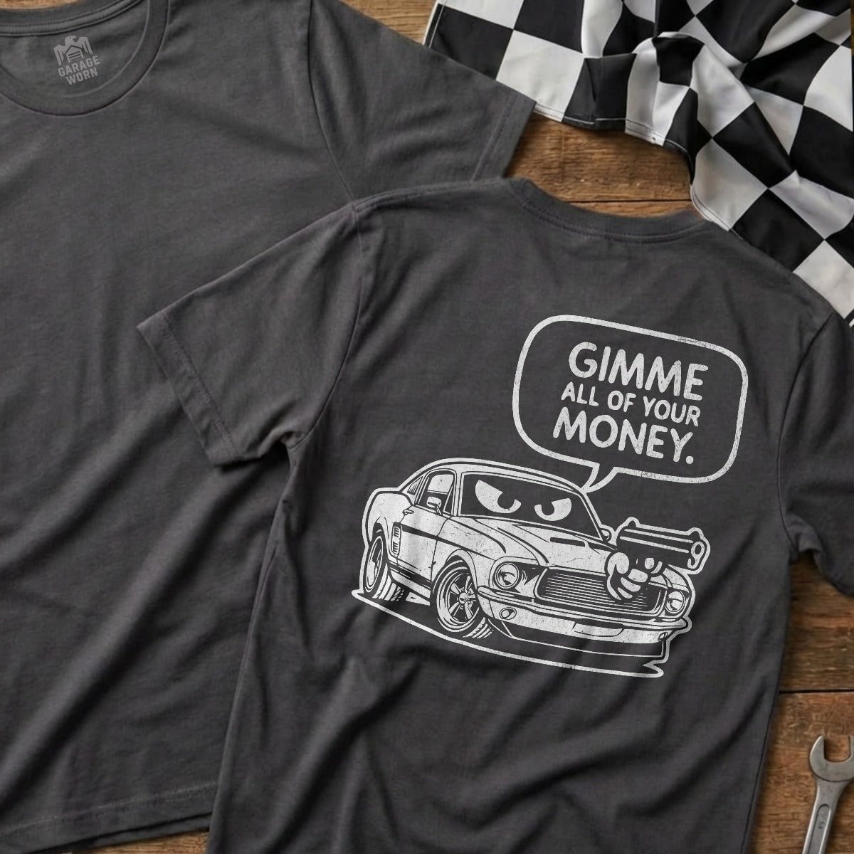 Charcoal | Full Back