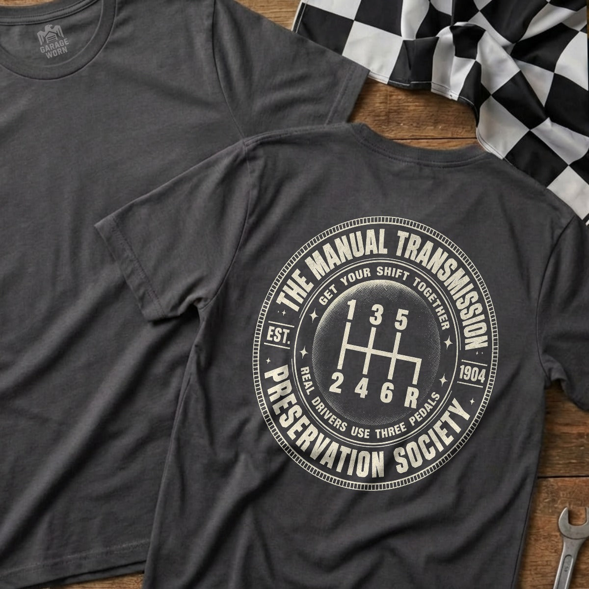 Charcoal | Full Back