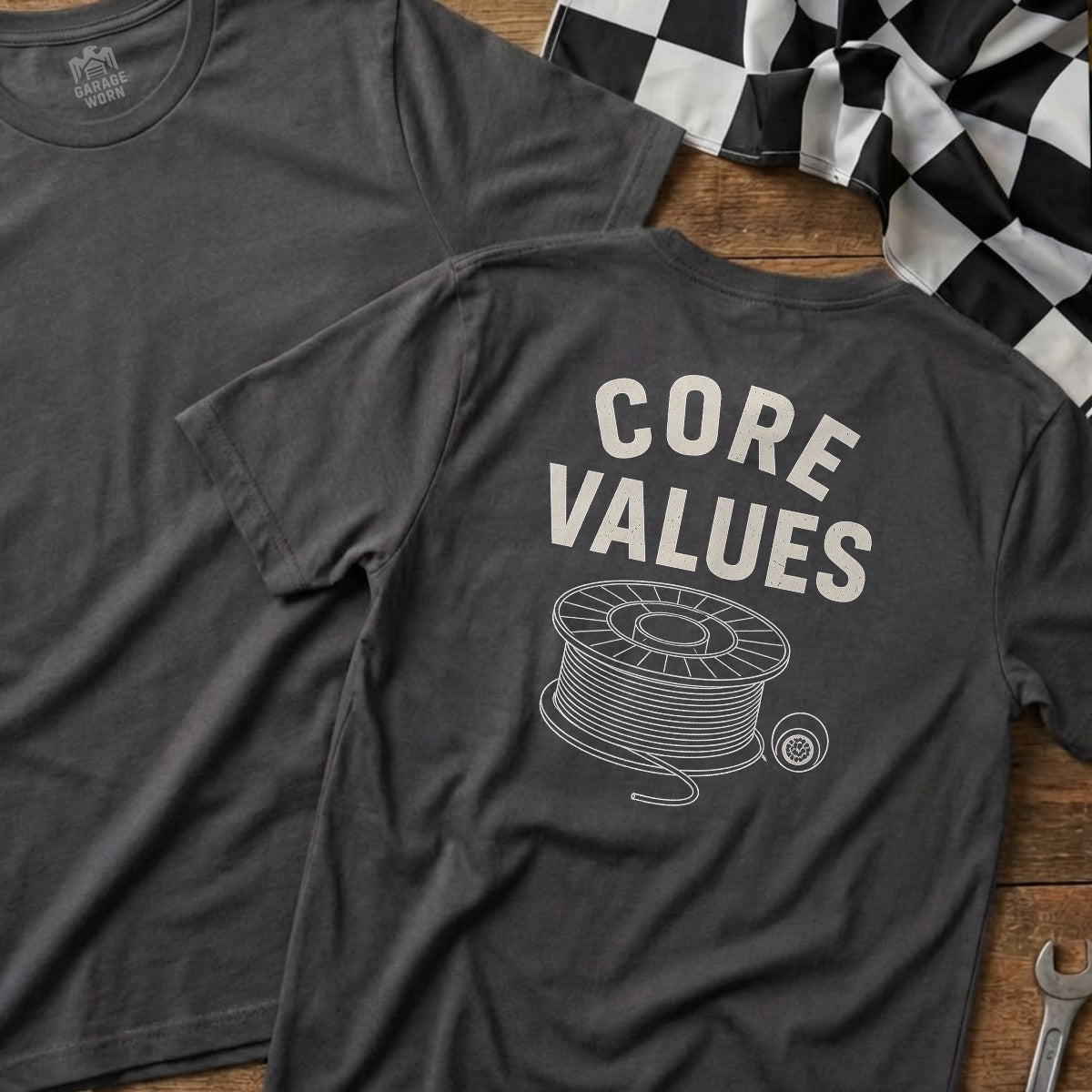 Charcoal | Full Back