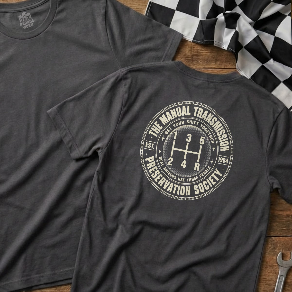 Charcoal | Full Back