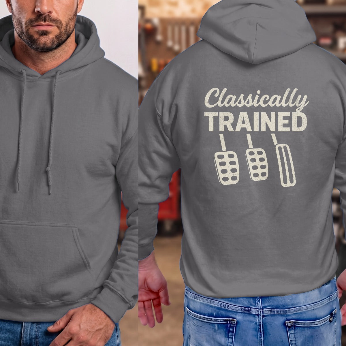 Charcoal | Full Back