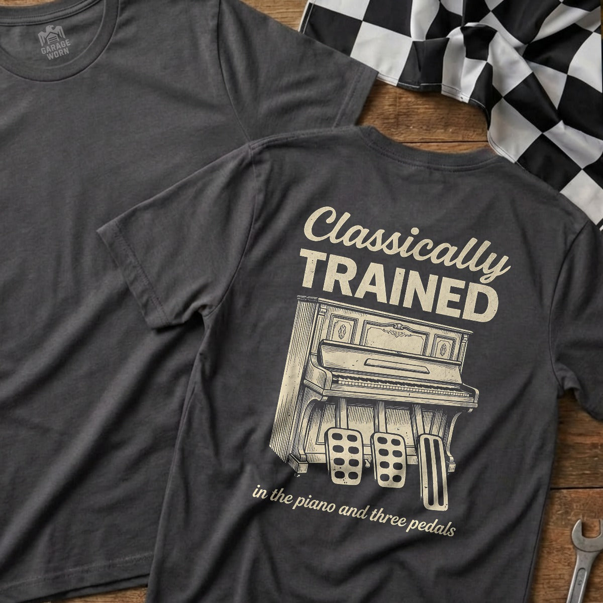 Charcoal | Full Back