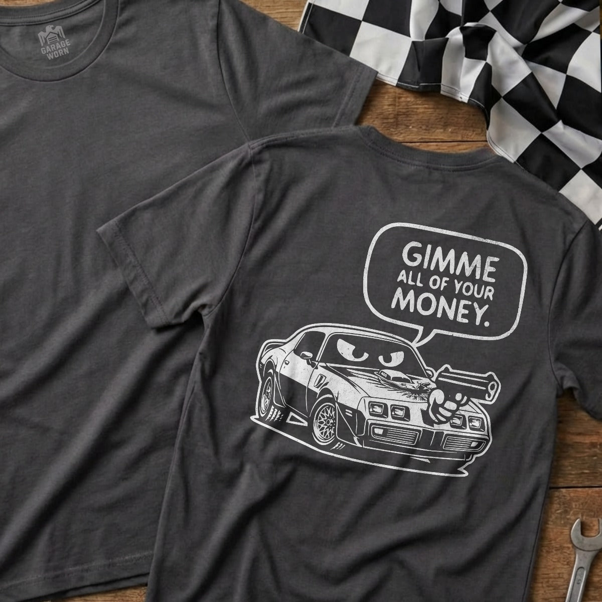 Charcoal | Full Back