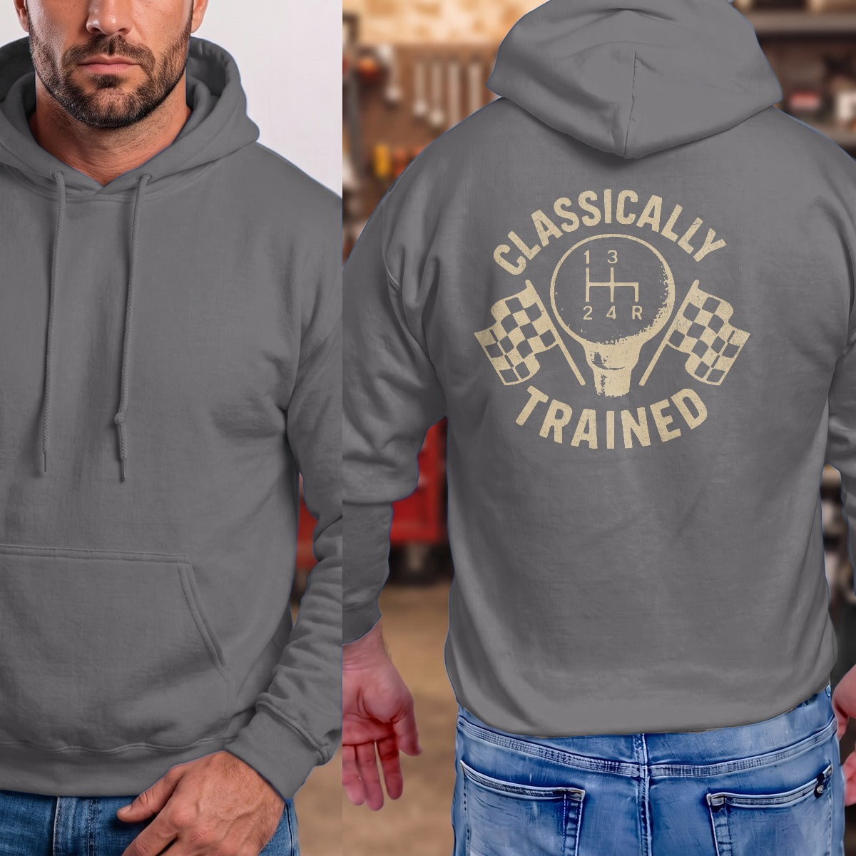 Charcoal | Full Back