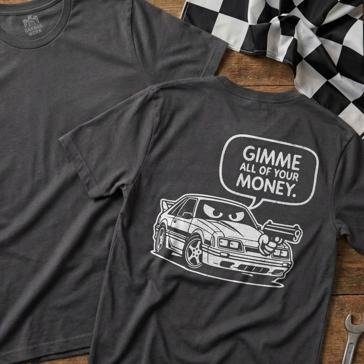 Charcoal | Full Back