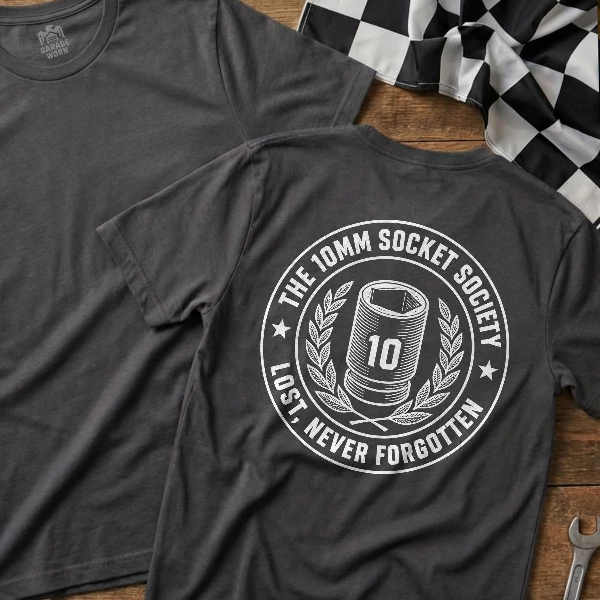 Charcoal | Full Back