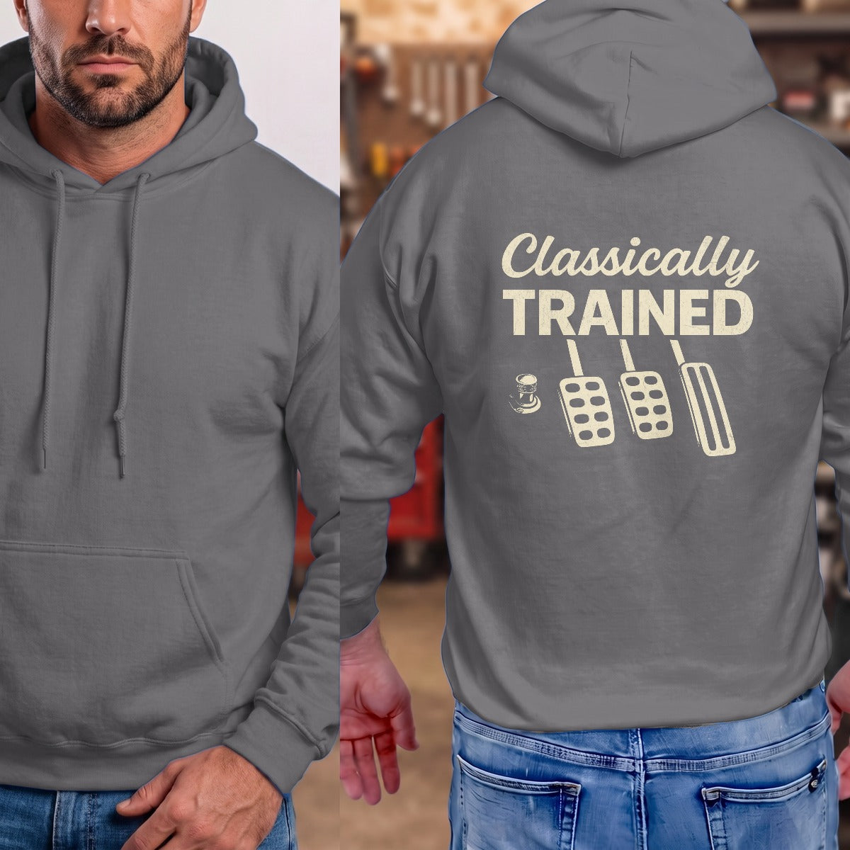 Charcoal | Full Back