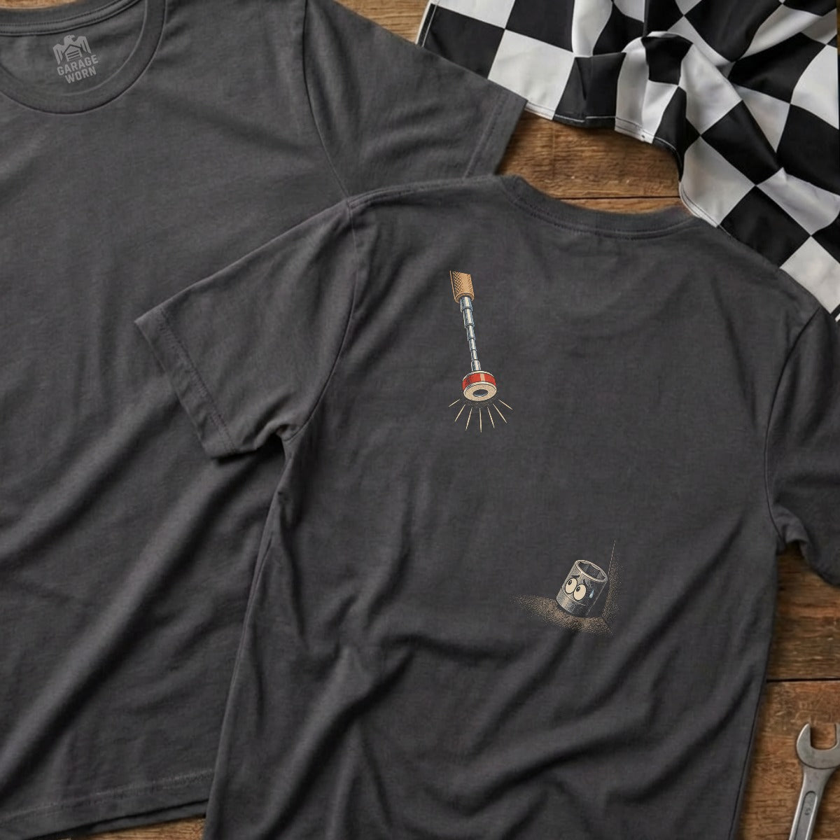 Charcoal | Full Back