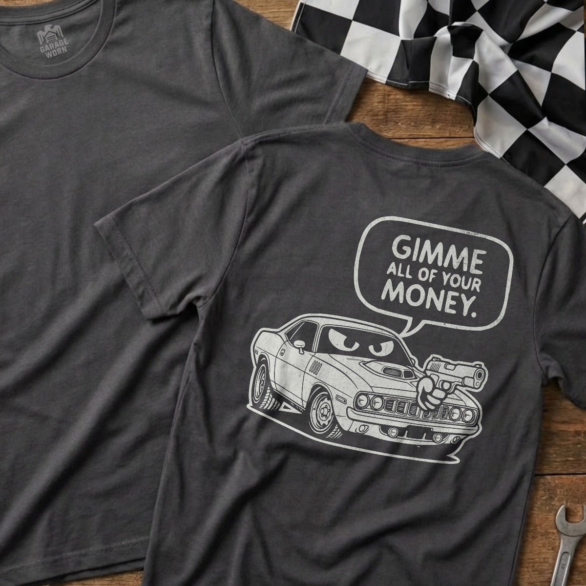 Charcoal | Full Back