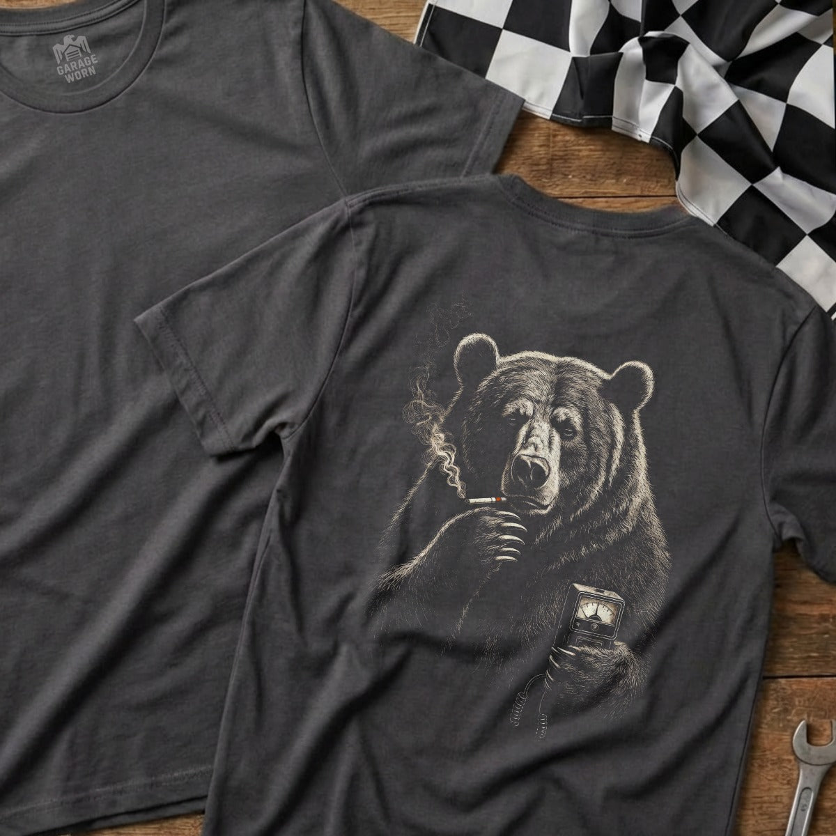 Charcoal | Full Back