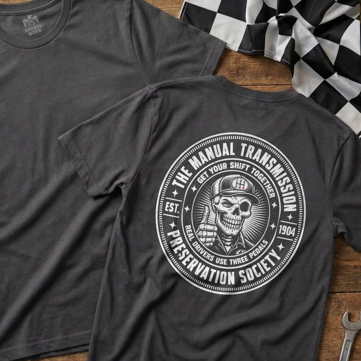 Charcoal | Full Back