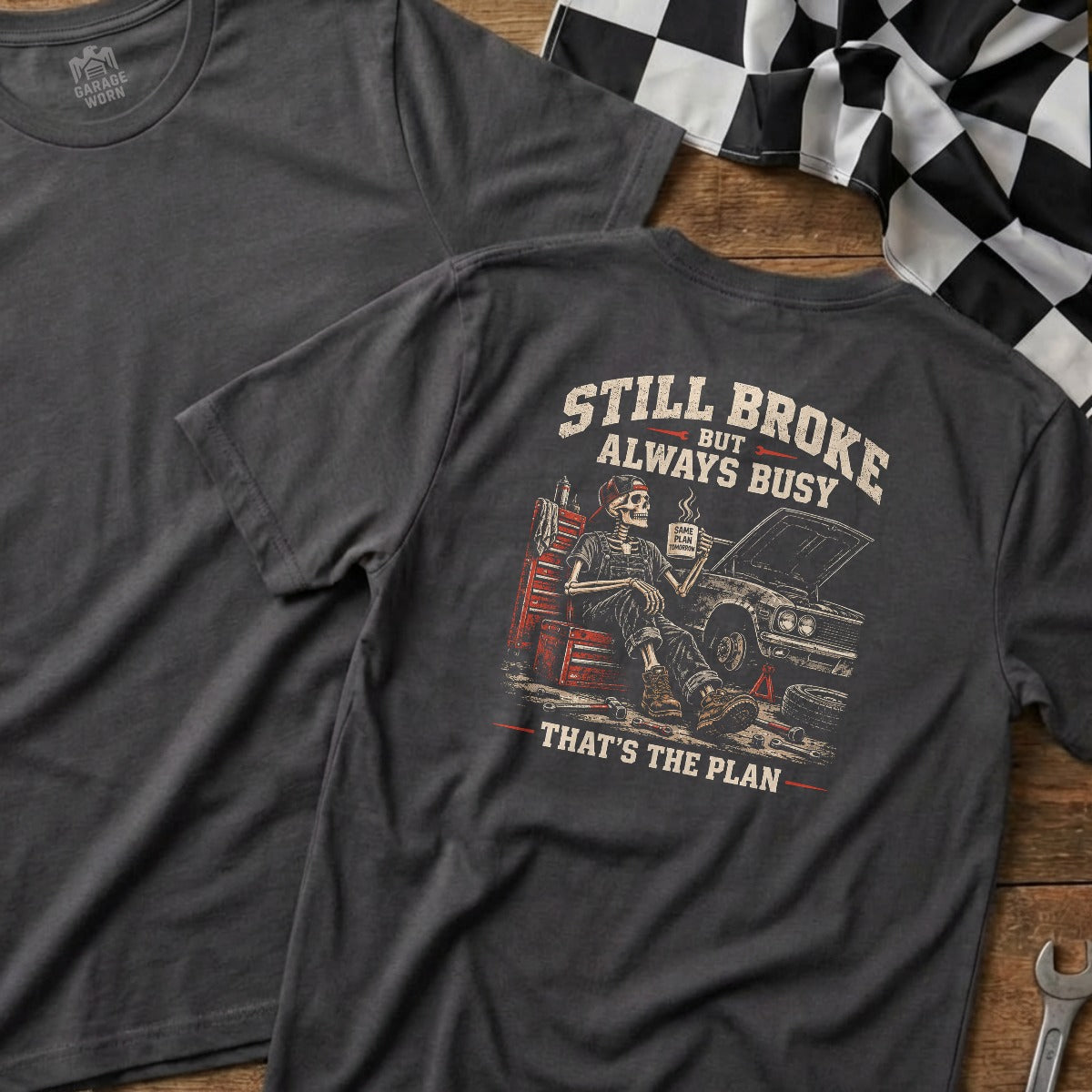 Charcoal | Full Back
