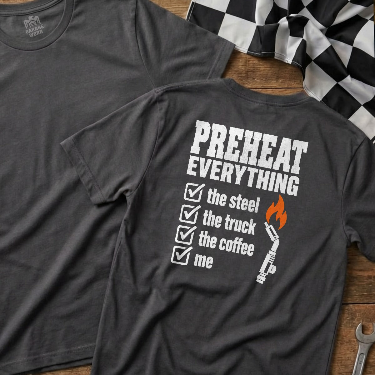 Charcoal | Full Back