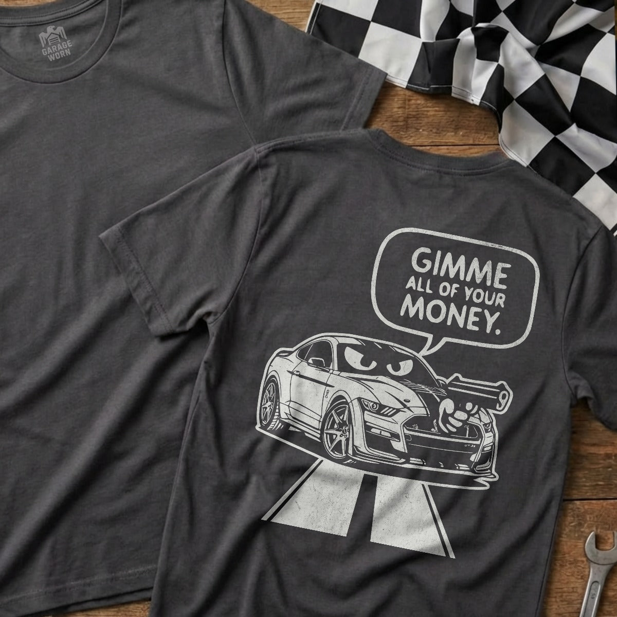 Charcoal | Full Back