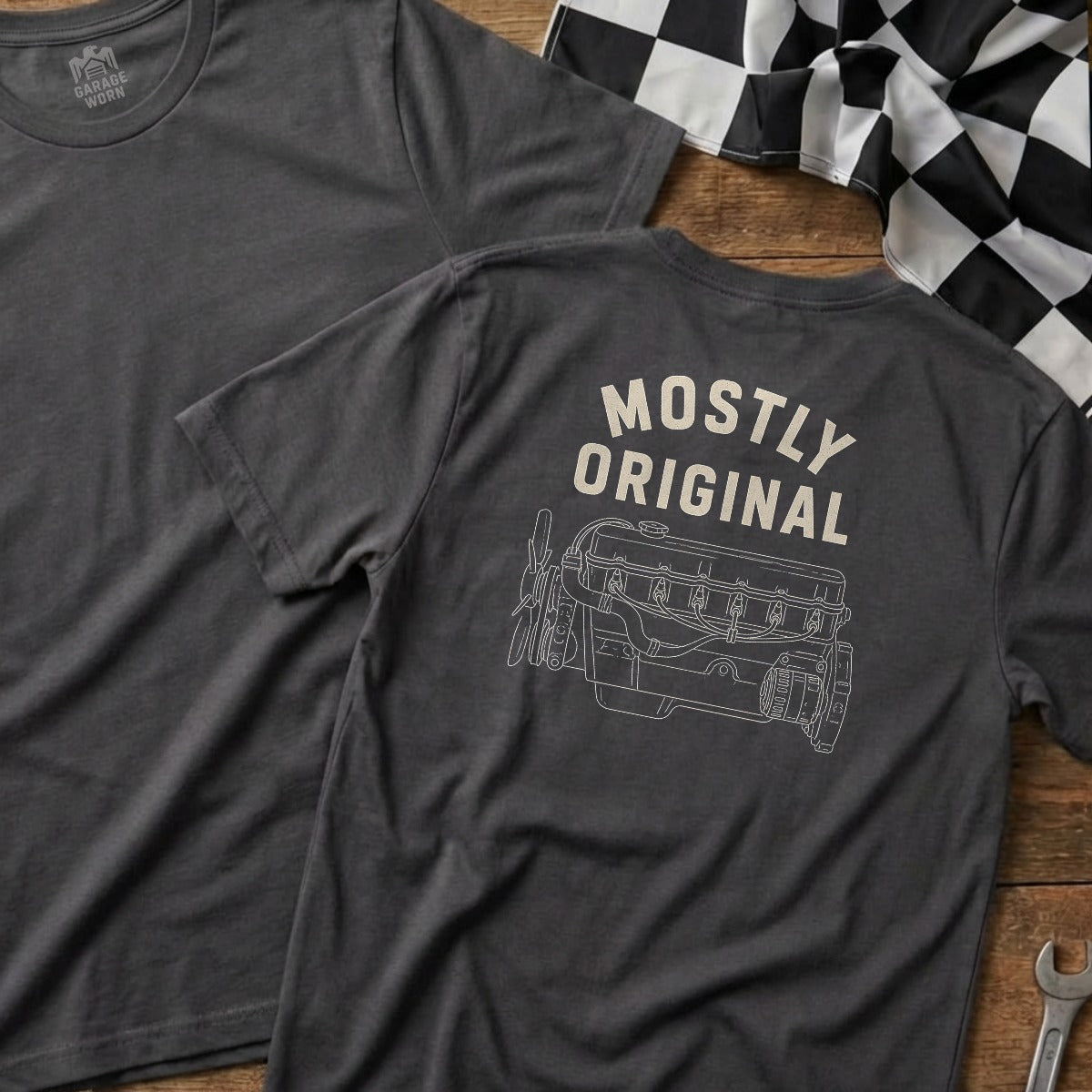 Charcoal | Full Back