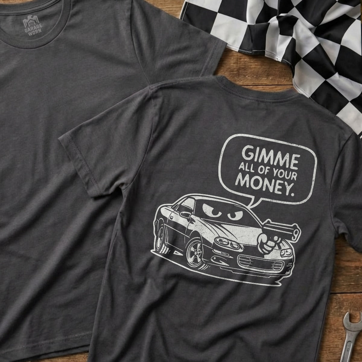 Charcoal | Full Back