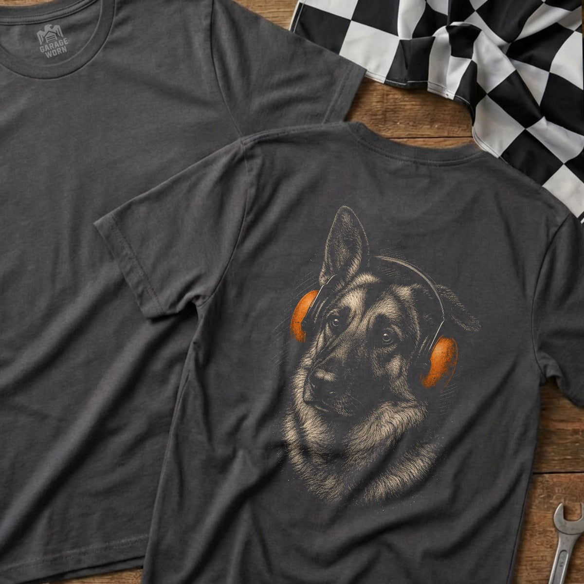 Charcoal | Full Back