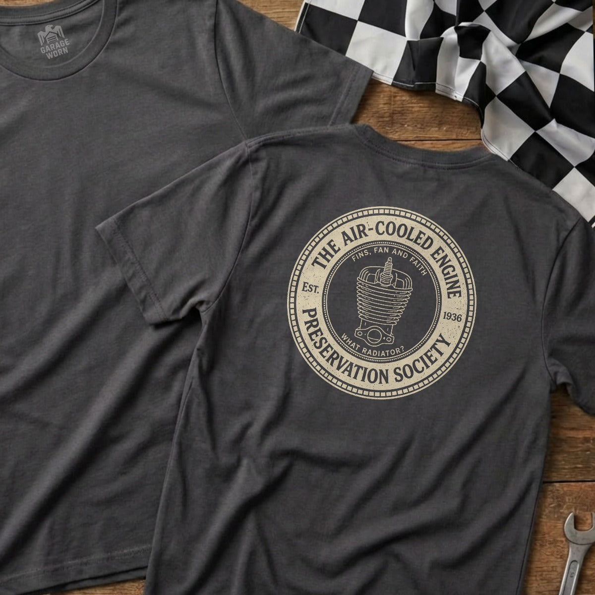 Charcoal | Full Back