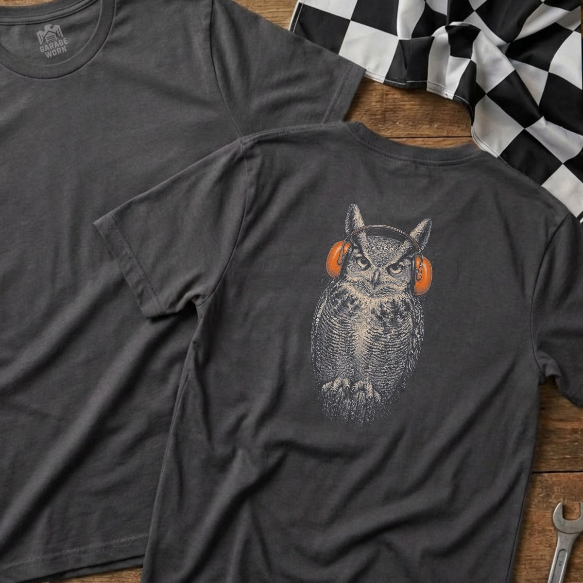 Charcoal | Full Back