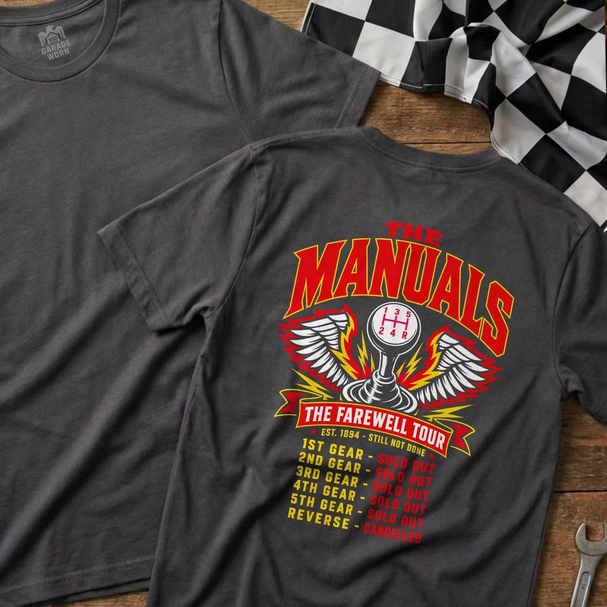 Charcoal | Full Back