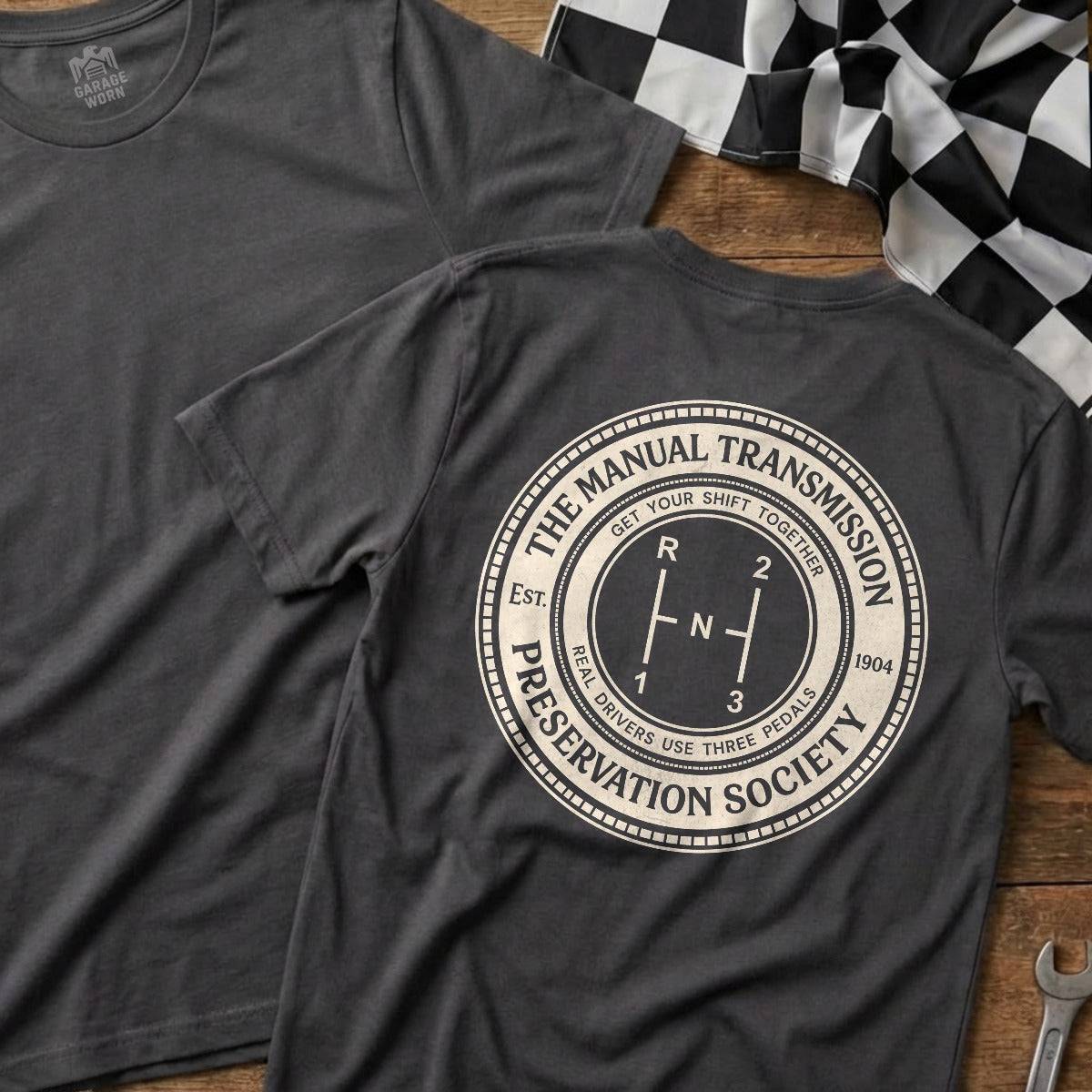 Charcoal | Full Back