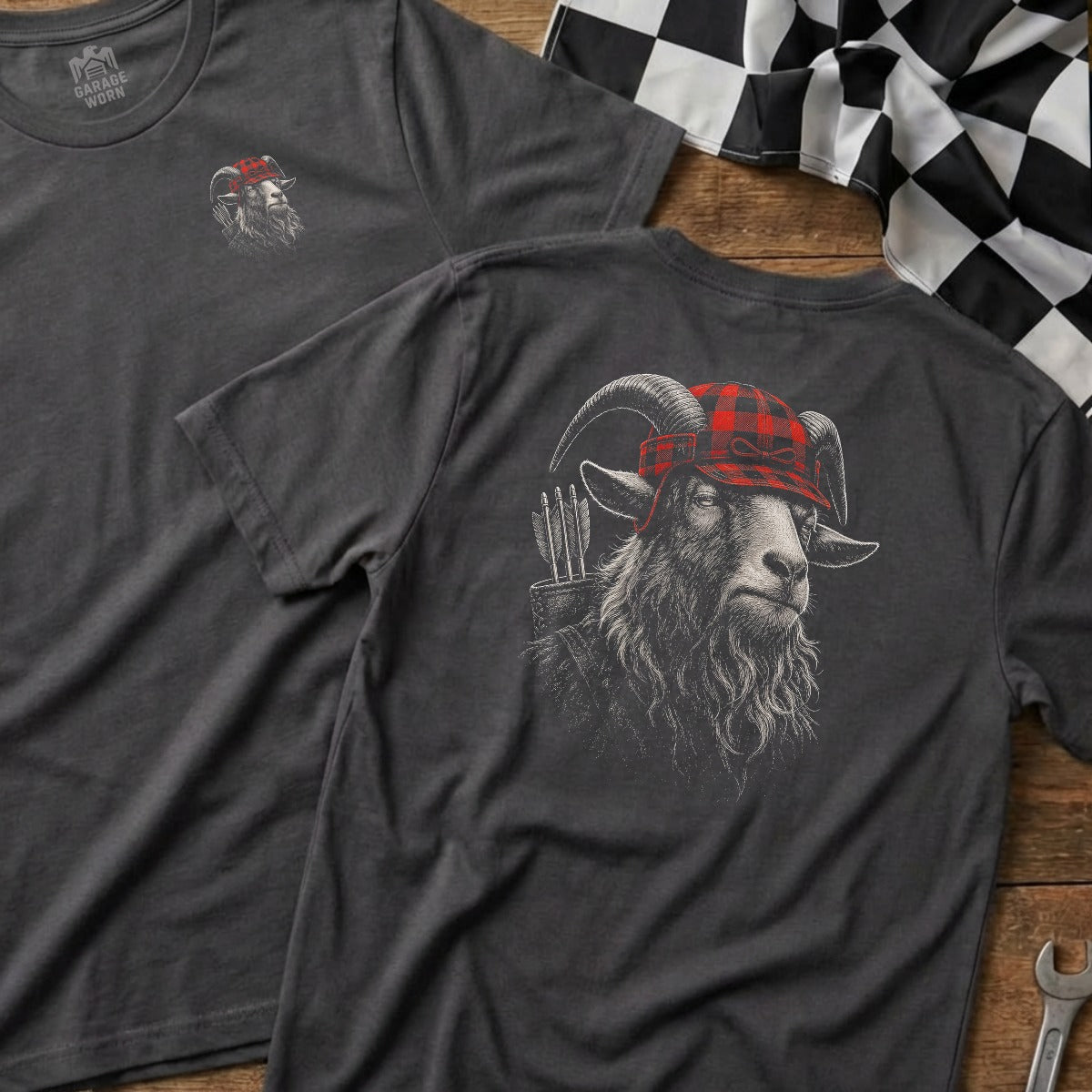 Charcoal | Left Chest + Back (refreshed)
