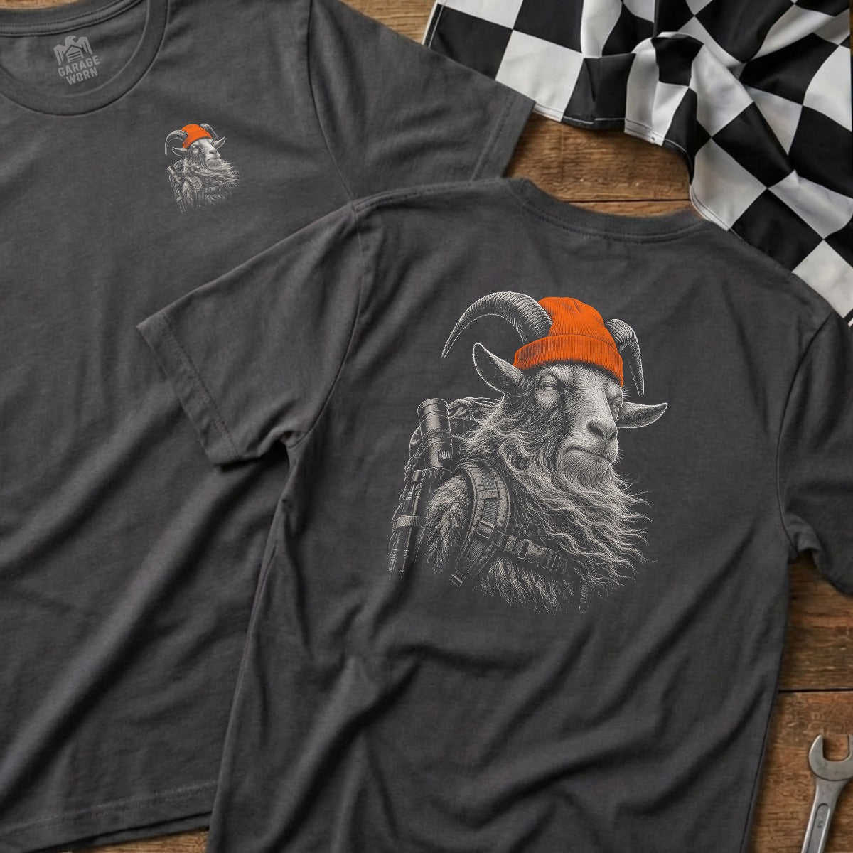 Charcoal | Left Chest + Back (refreshed)