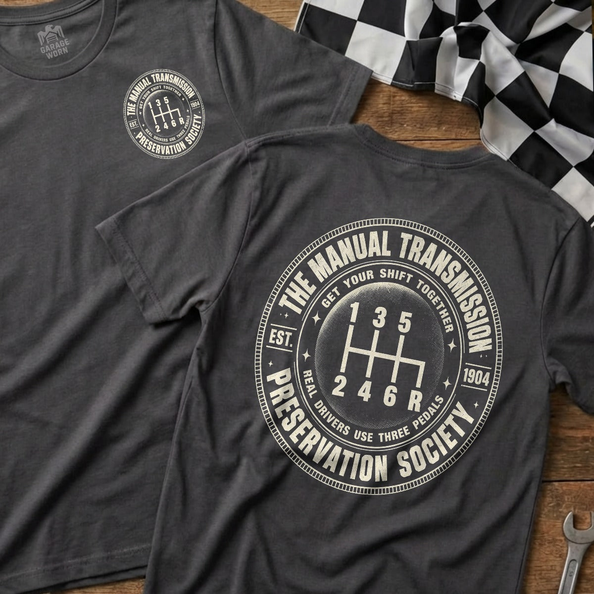 Charcoal | Left Chest + Back (refreshed)