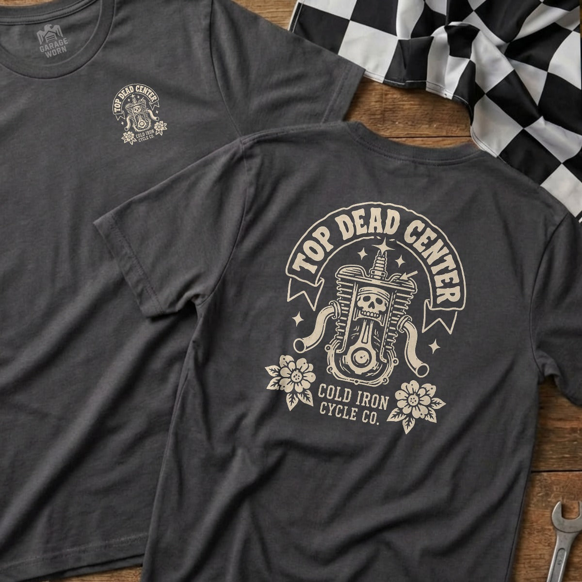 Charcoal | Left Chest + Back (refreshed)