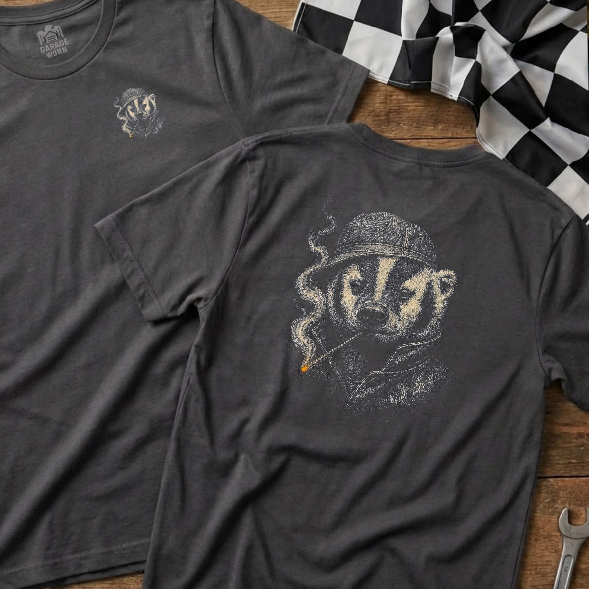 Charcoal | Left Chest + Back (refreshed)