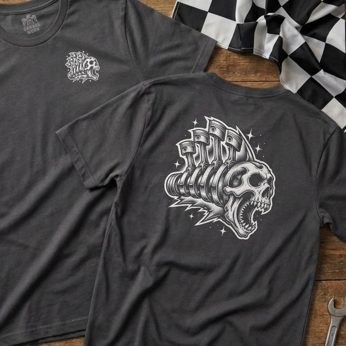Charcoal | Left Chest + Back (refreshed)