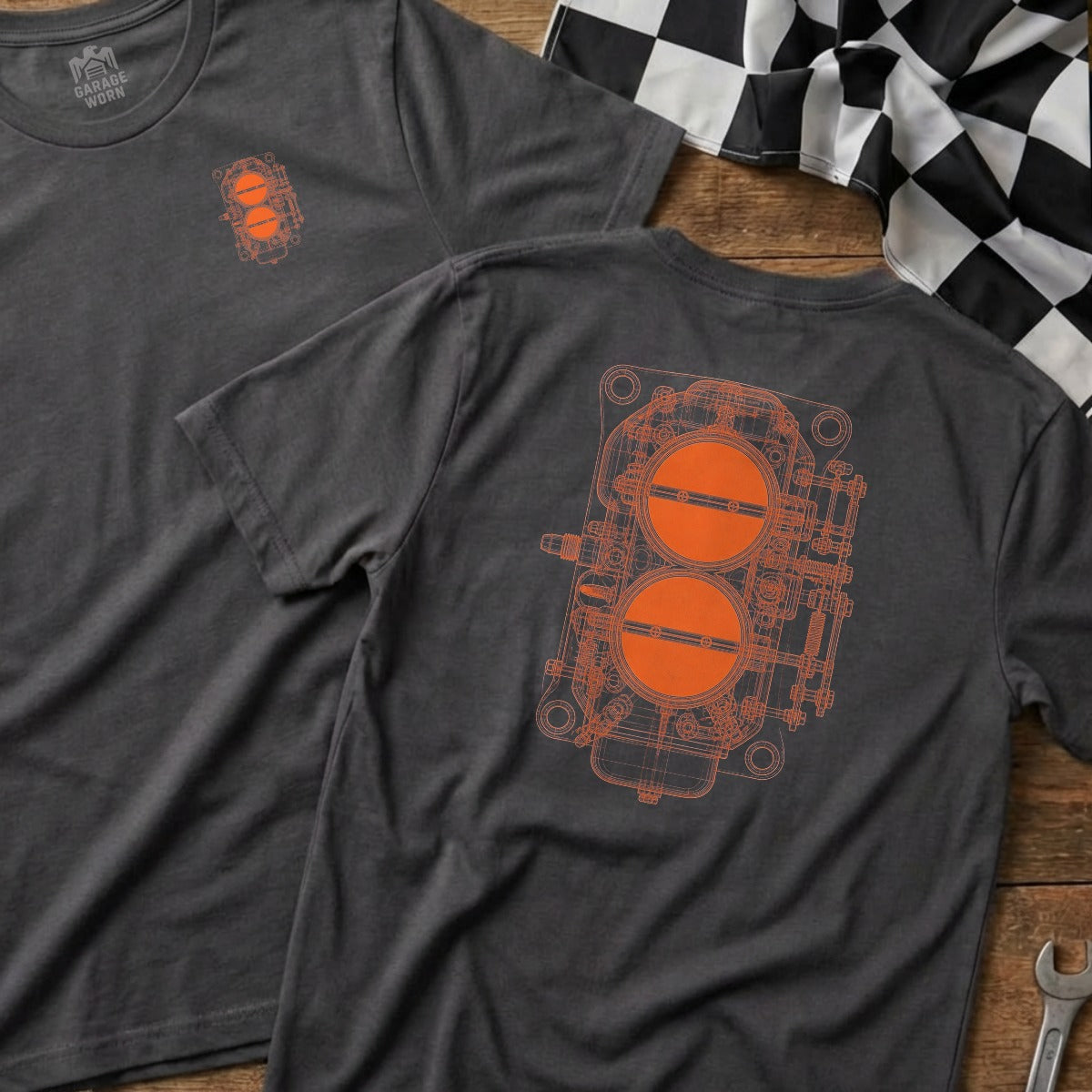 Charcoal | Left Chest + Back (refreshed)