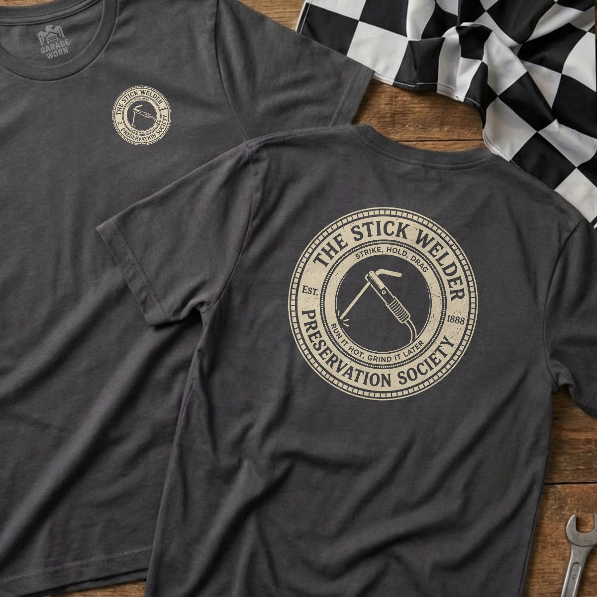 Charcoal | Left Chest + Back (refreshed)