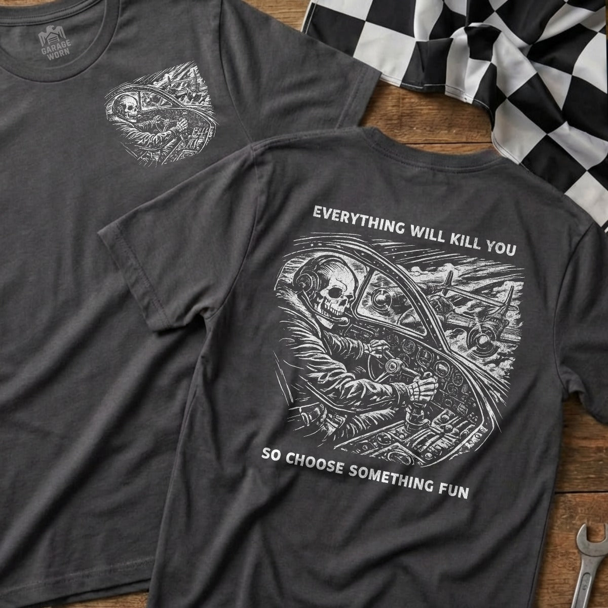 Charcoal | Left Chest + Back (refreshed)