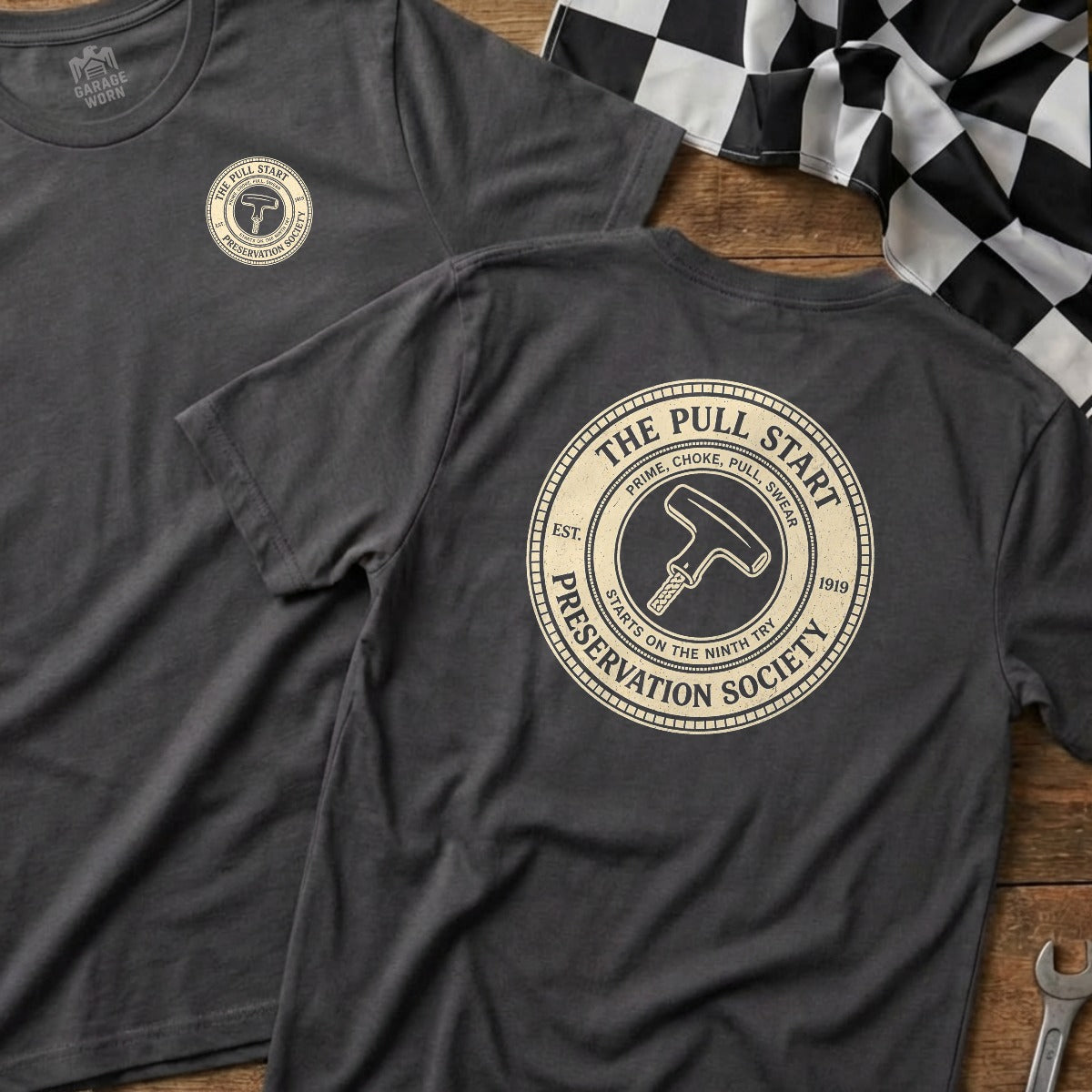 Charcoal | Left Chest + Back (refreshed)