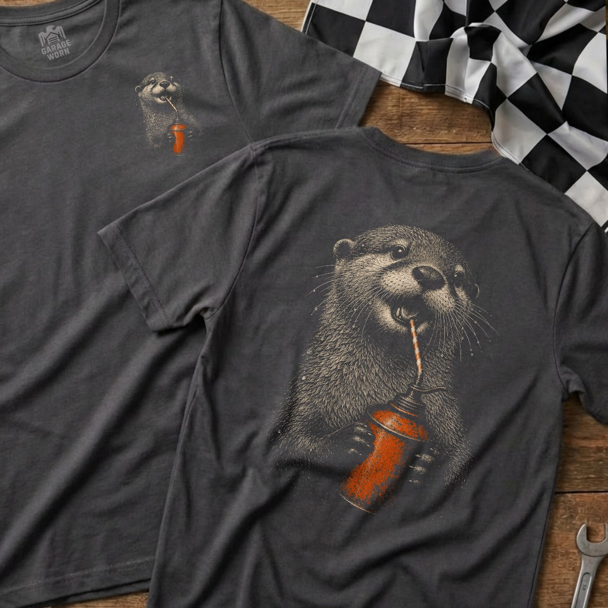Charcoal | Left Chest + Back (refreshed)