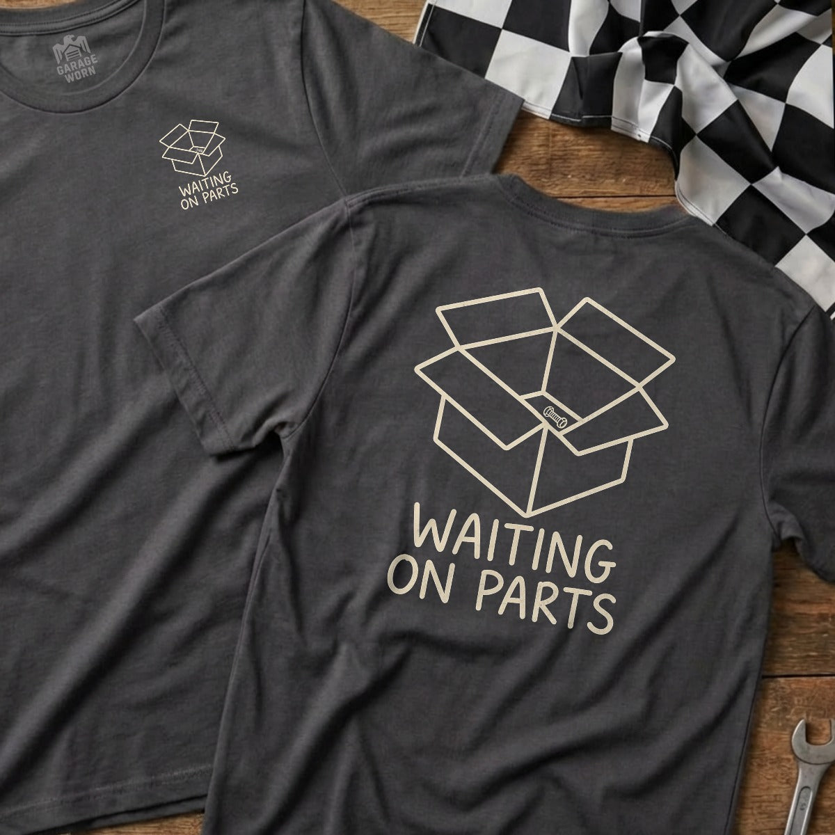 Charcoal | Left Chest + Back (refreshed)