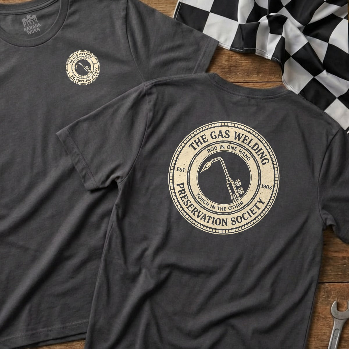 Charcoal | Left Chest + Back (refreshed)