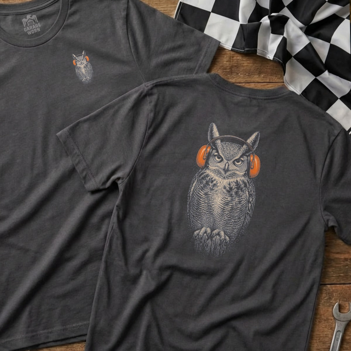Charcoal | Left Chest + Back (refreshed)
