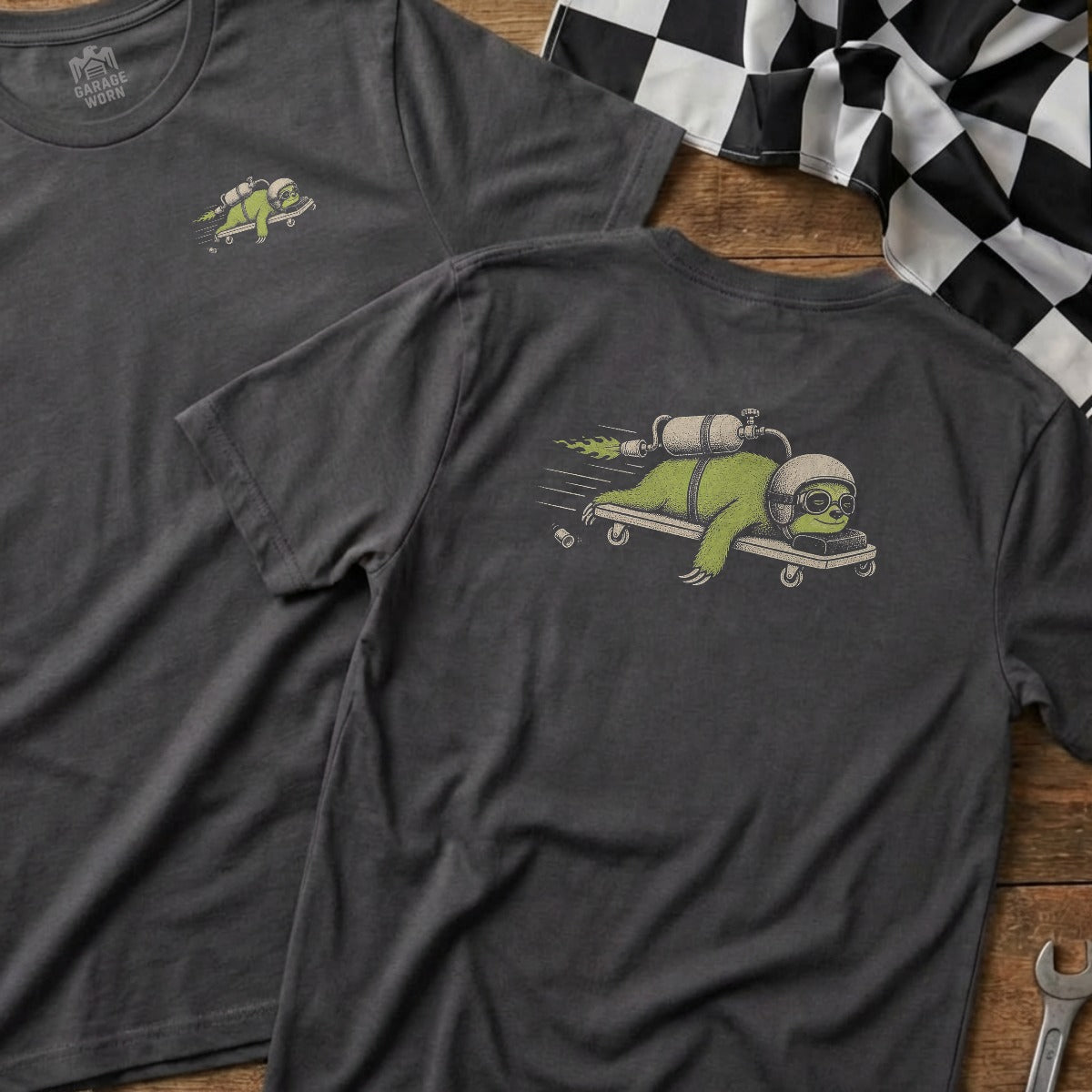 Charcoal | Left Chest + Back (refreshed)