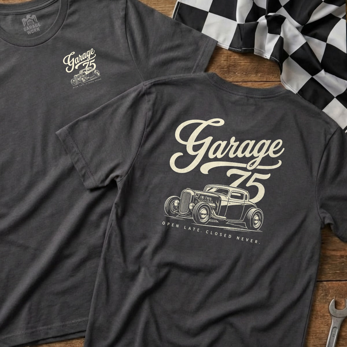 Charcoal | Left Chest + Back (refreshed)