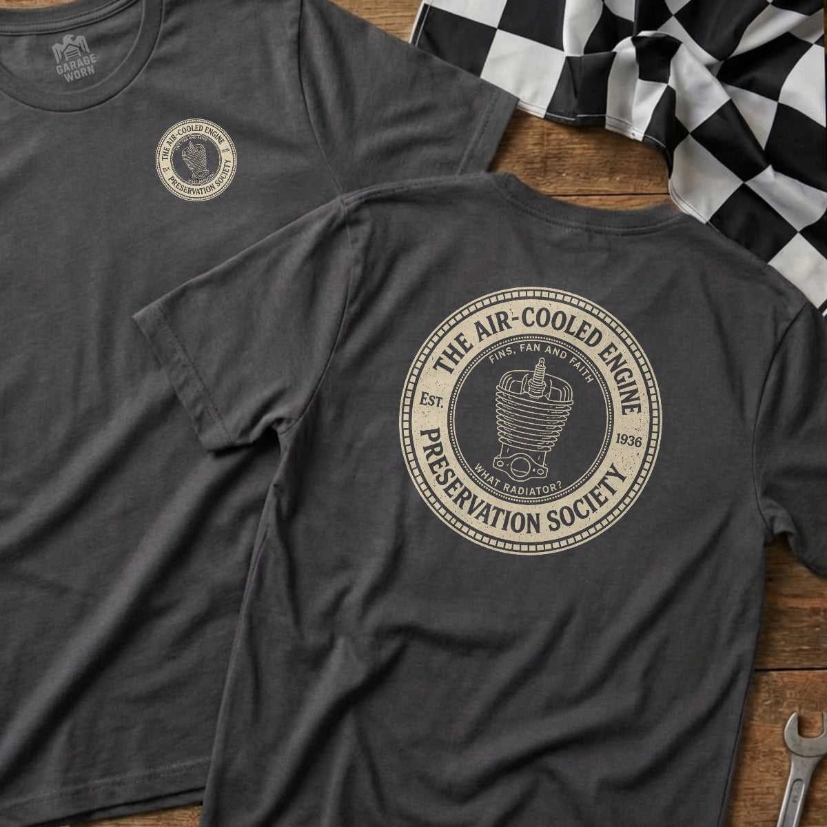 Charcoal | Left Chest + Back (refreshed)