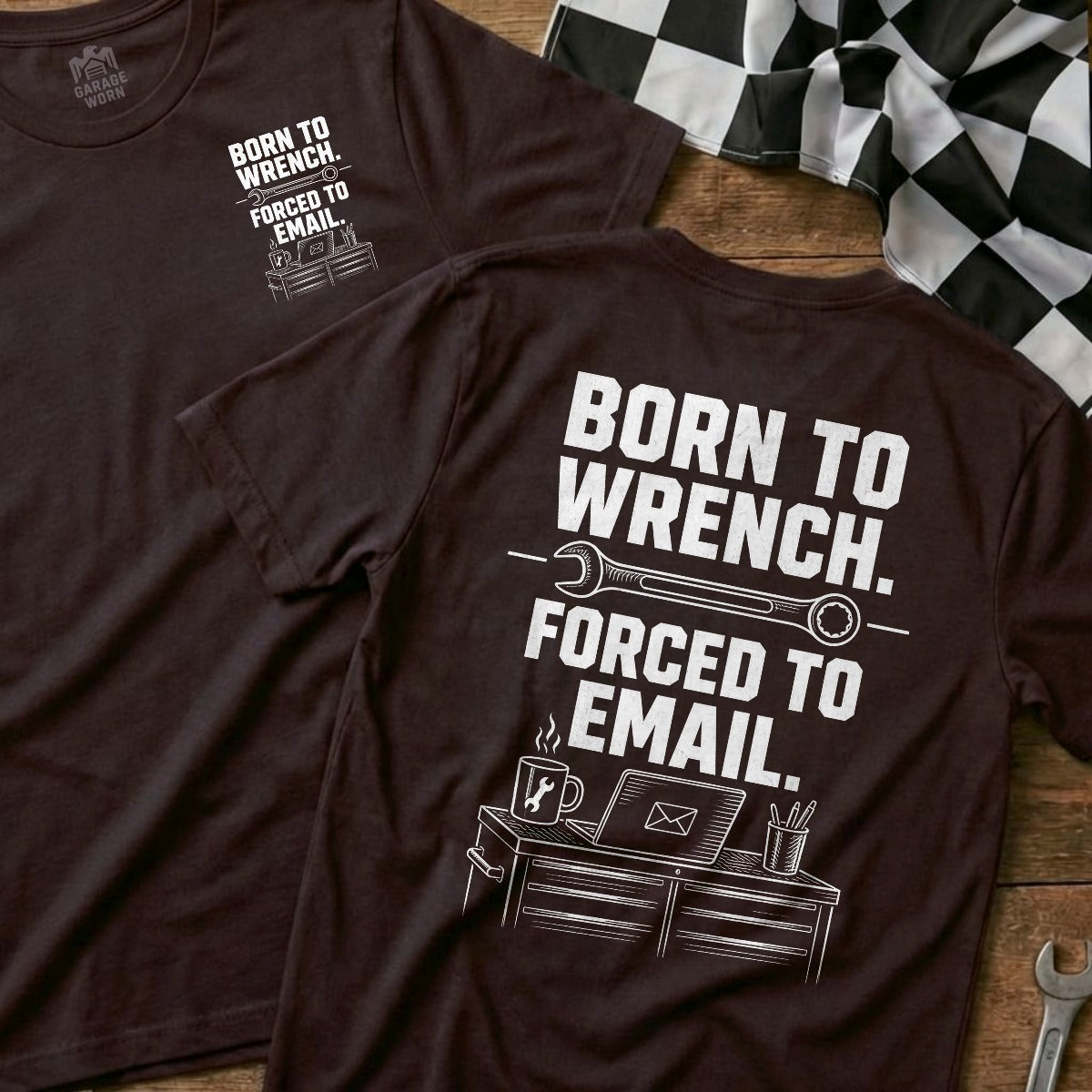Choc Brown | Front & Back