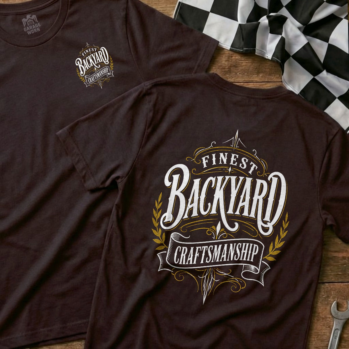 Choc Brown | Front & Back