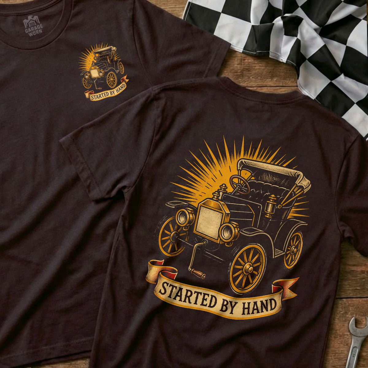 Choc Brown | Front & Back