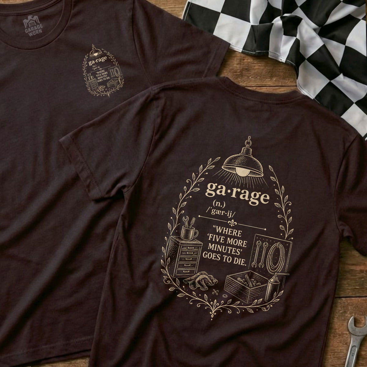 Choc Brown | Front & Back