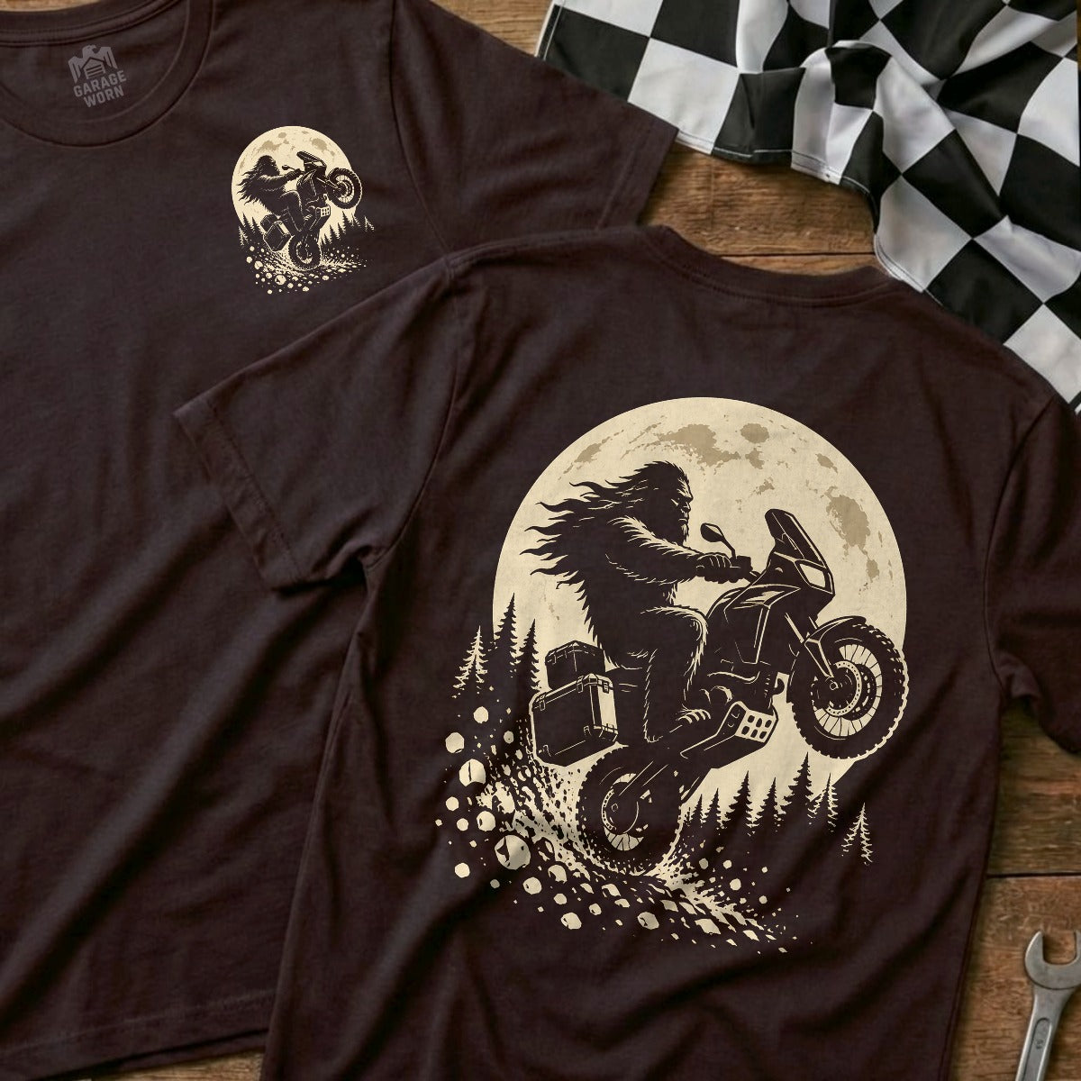 Choc Brown | Front & Back