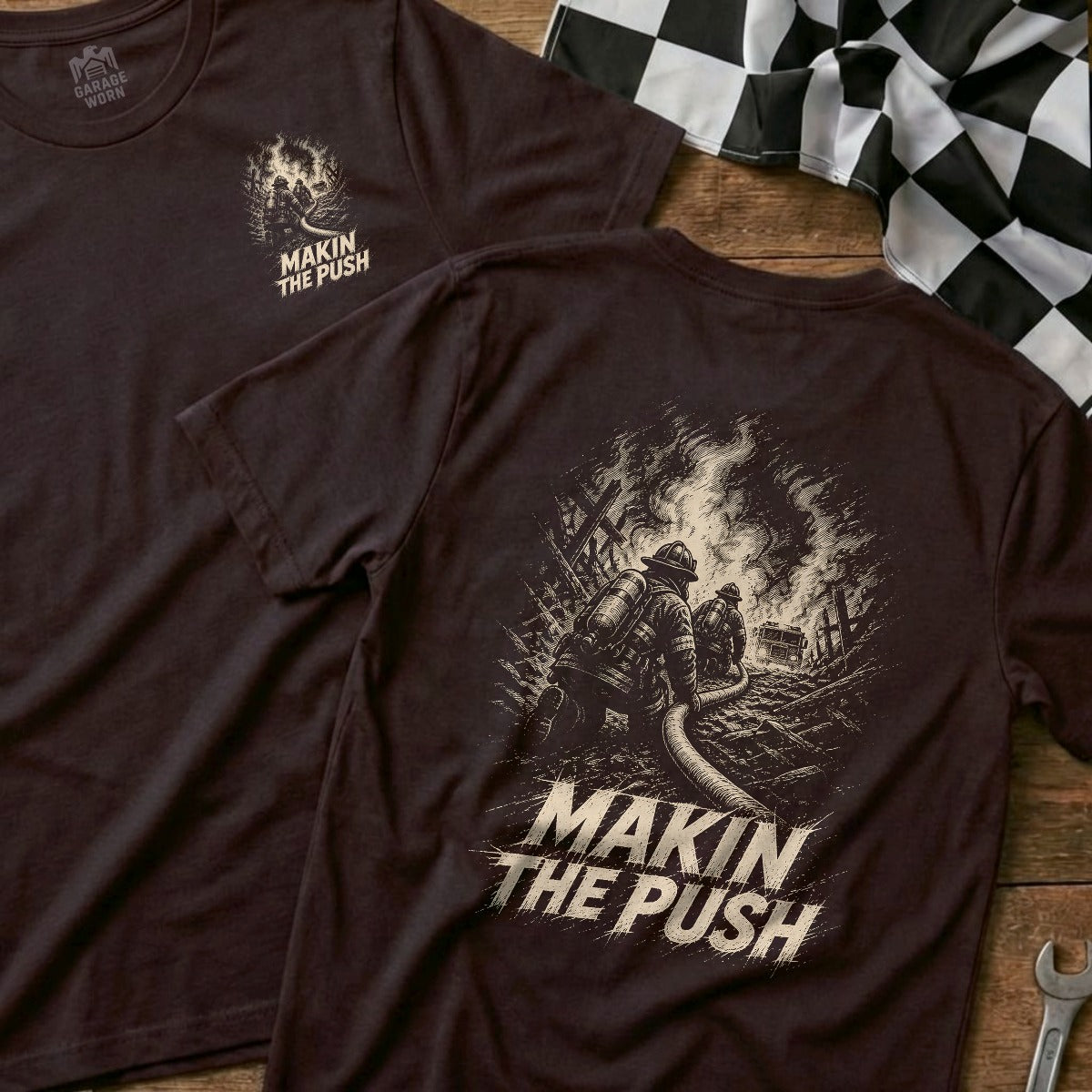 Choc Brown | Front & Back