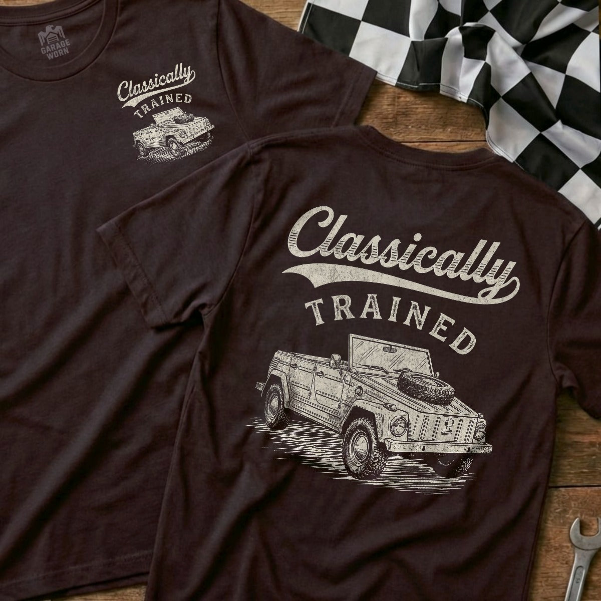 Choc Brown | Front & Back
